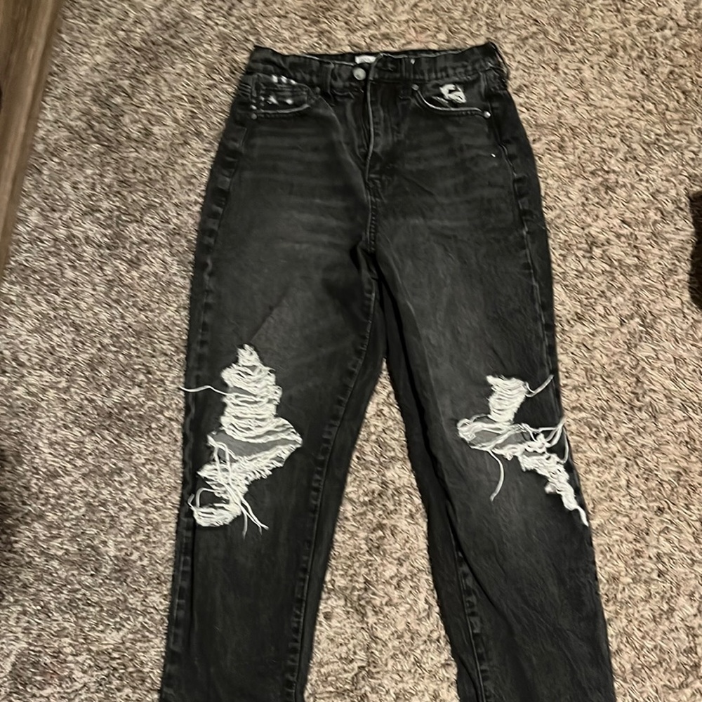 Black tillys jeans high waisted size 26